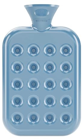Fashy Honeycomb Cushion Blue 1.2L Hot Water Bottle