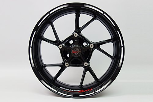 Felgenrand Aufkleber 17 Zoll Felgen Motorrad kompatibel für Kawasaki Z650 X710010