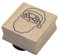 Artoz Stempel – Holzstempel – „Weihnachtsmann“ – 40 x 40 mm – Motivstempel zum Kartenbasteln für Weihnachten, Einladungen, Grüße
