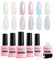 AIMEILI Gel Nail Polish Set Soak Off UV LED Gel Polish Multicolour/Mix Colour/Combo Colour Of 6pcs X 8ml - Gift Kit 42