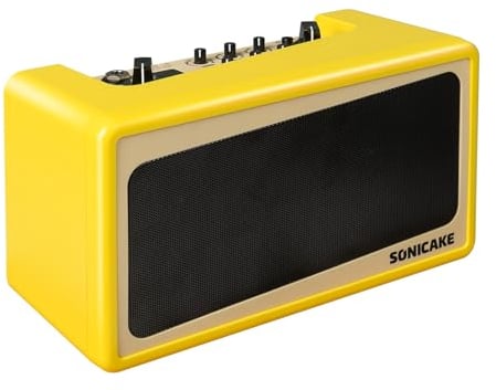 SONICAKE Mini Guitar Amplifier All-in-one 9W Bluetooth Guitar Amp Multi-effect Amp Toast