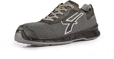 U-POWER DON'T WORRY... BE HAPPY! Arbeitsschutzschuhe, Herren, Schwarz/Grau, 48 EU