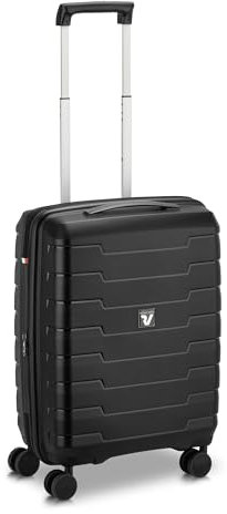 RONCATO Skyline 2.0 Kabinen-Trolley 55x40x20/25 cm Erweiterbar - Schwarz