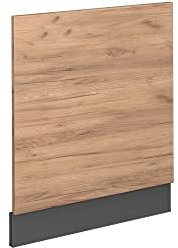 Vicco Frontblende Fame-Line, Goldkraft Eiche/Anthrazit, 60 cm, AP Eiche