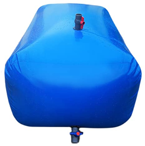 Water Pouches Storage Containers, Thicken Wheelbarrow Water Bladder Puncture Proof, Emergency Rainwater Water Bag Carrier/Tank for Garden Farm (Size : 0.8x0.43x0.34m/110L/29Gal)