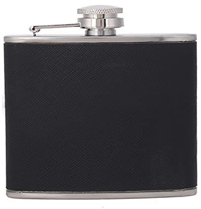 Stainless Steel Whiskey Flask, Leak Proof Liquor Flask Alcohol Flask Ice Pack Flasks for Liquor Drinking Flasks Flask Funnel Pocket Whiskey Bottle for Home Outdoor (5 oz jug)