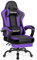 Homimaster Gaming Stuhl, Ergonomisch Gaming Chair mit verstellbare Lendenkissen und Kopfkissen, Gamer Stuhl mit Fußstütze, Gaming Sessel bis 150kg Belastbarkeit, Lila