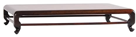 Vase Bonsaï Ornement Base Artisanat Base Sculpture sur Bois Ornement Théière Brûleur D'encens Bonsaï Base Jade, Deux Tailles Présentoir Base(S) (Une Couleur Grande)