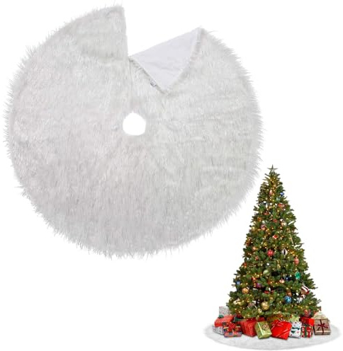 Tannenbaum Decke Rund,Weihnachtsbaum Teppich Rund 78cm,Teppich Weihnachtsbaum,Decke für Weihnachtsbaum
