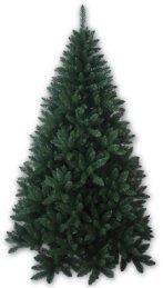 ALBERO DI NATALE FOLTO VERDE (H 180 cm. rami 1100 base Ø 122 cm.)