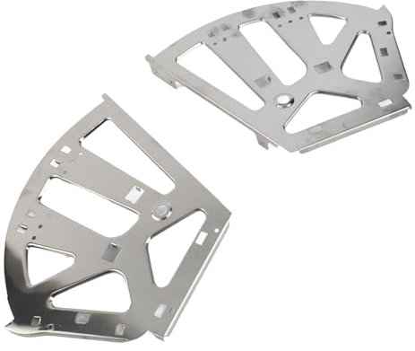 1 Par de Zapatos Móviles de Acero Inoxidable Gabinete de Almacenamiento Bisagras Piezas de Muebles Hardware Oculto Sobre La Instalación para Cocina Sala de Estar Zapatero Armario Marco(3 capa)