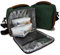 NERTHUS Lunch Bag Verde + Herméticos Plástico, Tela Resistente, Con 2 Tuppers