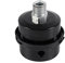 Filtre Air Compresseur, Silencieux de Compresseur d'air en Métal Noir 3/8 16mm Filtre Silencieux pour Compresseur d'Air