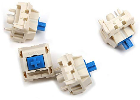 Kailh Cream Blueberry MX SMD 5 Pin RGB Switches for Backlit Mechanical Gaming Keyboard (68 pcs)