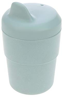 LÄSSIG Kinder Becher Trinkbecher Tasse Kindergeschirr ohne Melamin, BPA-frei, für Spülmaschine und Mikrowelle/Mug Little Chums Dog