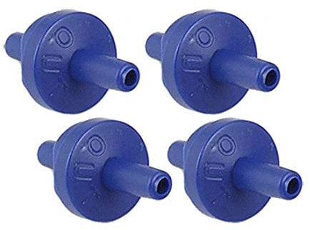Check Valves Non Return Valve for Air Pump Aquarium Fish Tank 4mm (2 Pack)