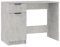 vidaXL Schreibtisch Computertisch Arbeitstisch Bürotisch PC Tisch Büro Laptoptisch Büromöbel Arbeitszimmer Betongrau 100x50x75cm Holzwerkstoff
