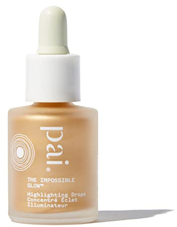 Pai Skincare | THE IMPOSSIBLE GLOW, Glow Drops Serum with Hyaluronic Acid, Certified Organic, Vegan, Cruelty Free - Champagne. 10ml