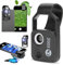Obiettivo Macro per Telefono, Microscopio 200X con Luce LED CPL, Microscopio Tascabile con Clip Compatibile per Smartphone IOS e Android, Microworld per Bambini e Adulti (Nero)