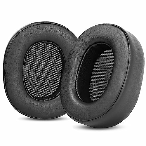 TaiZiChangQin Ohrpolster Ohrpolster Ersatz Kompatibel mit Teufel Real Blue NC (2021) Bluetooth Wireless Kopfhörer Protein Leder Ohrpolster