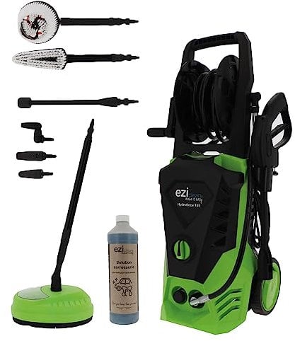 Pack Nettoyeur Haute Pression eziclean® Hydroforce 165 + Solution nettoyante Carwash