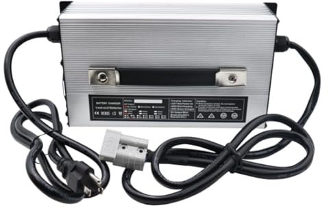 KARREAL Chargeur De Batterie 12V/24V/36V/48V/60V/72V,Chargeur De Batterie Intelligent 1500W,Chariot De Golf/Chariot Élévateur Et Chargeur De Voiture De Club,72v 15a