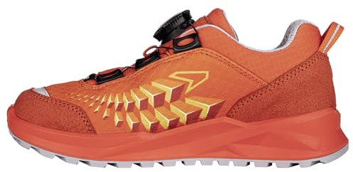 LOWA Halbschuh FERROX GTX LO JUNIOR Flame/senf 27
