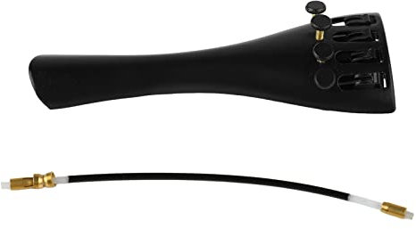 Violine Saitenhalter 4, Tailgut 1/8 3/4 4/4 Teile Zubehör Aluminium Feinstimmer Legierung Geige