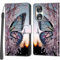 Funda para Honor 90 5G, Cuero Flip Folio Magnético Protección Carcasa con Ranura para Tarjeta Función de Soporte Fundas Compatible Honor 90 5G