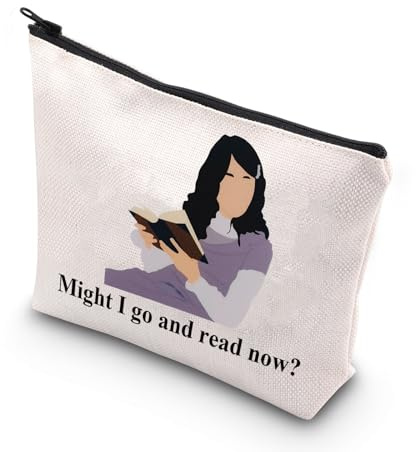 Eloise Make-up-Tasche Eloise Fans Geschenk Eloise Crane Gift Might I Go and Read Now Booktok Merch Spill The Tea Gifts, Might I UK