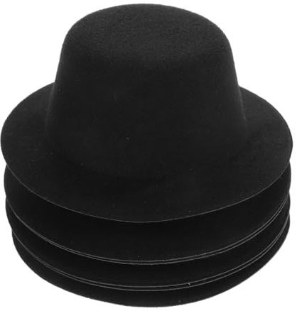 VALICLUD Handgemachte Hutformen Kleiner Zylinder Puppenzubehör Entzückende Hüte für Puppen