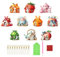Cosiesnest 10 Stück Ostern Diamant Malerei Tags Diamond Painting Ostern Hase Diamond Painting SchlüSselanhäNger Kit Ostern Diamond Painting Anhänger Bastelset Ostern Deko