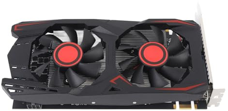 Gugxiom Grafikkarte, 6 GB GDDR5 -GPU, 6 GB Grafikkarte mit 550Ti 192 -Bit -Chip, Doppelfan, HDMI -Schnittstelle für Gaming und Allgemeines Computing