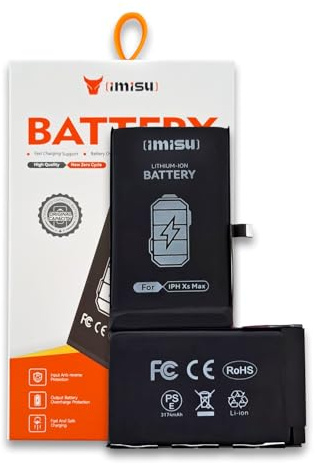 new net - Batteria Compatibile con iPhone XS Max A2103 [3,8V - 3174mAh - con Adesivi]