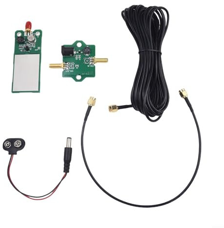 Mini Whip HF VHF Active Antenna Kit Shortwave Radio Receiver Module With Aluminum Housing 100KHz-30MHz Medium Wave Ultra Short Wave