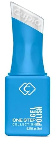 Cupio One Step 3-in-1 Gelack – White – 8 ml – UV & LED Gel Nagellack ohne Base & Top Coat – selbstnivellierend, hochpigmentiert, schneller Auftrag, professionelles Finish