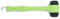 Moscatelli Martello Campeggio Polivalente, Robusto ed Ergonomico con Gancio per Estrarre Picchetti – Leggero, Compatto e Resistente, Ideale per Terreni Morbidi, Umidi e Misti - Verde Lime