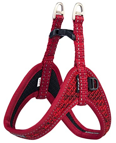 ROGZ SJQ32.C Fast-Fit Geschirr, XS, Rot