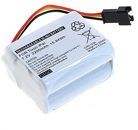 subtel, Akku für Radio kompatibel mit Tivoli PP-2, PAL BT, Plus, MA-4, kompatibel mit Teac R1 (7.2V, 2000mAh)