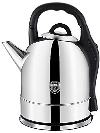 XAOBNIU 1800W Electric Kettle Rapid Boil with 304 Food Grade Stainless Steel, Cordless Kettle with Auto Shut-Off and Boil-Dry Protection (Size : 5L)