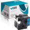 specmark Kompatibel für DYMO D1 45806 S0720860 Schriftband 19mm x 7 m Satz x 2 St. Schwarz auf Blau Kompatibel mit DYMO D1 für Drucker LM LabelManager LP LabelPoint LW LabelWriter DUO