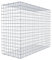 GABIONA Steinkorb-Gabione eckig, Maschenweite 5 x 5 cm, Tiefe 40 cm, Gabione 100 x 80 x 40 cm (L x H x T), C-Ring