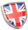 QIDIAN Auto-3D-Metall-Emblem, Aufkleber für Karosserie, Seitenfenster, modisch, dekorativ, Union Jack für Cooper S ONE F54 F55 F56 F57 R55 R56 R57 F60 R60 Countryman