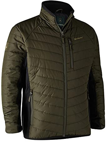 Deerhunter Moor Padded Jacket with Softshell Adventure Green