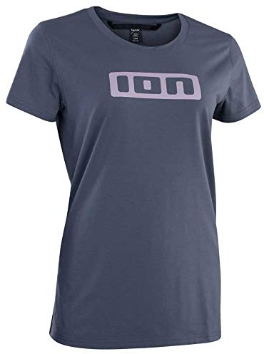 Ion Girls MTB-Jersey Kurzarm Logo DR Blau Gr. 36