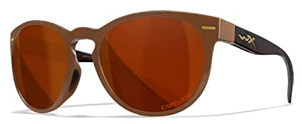 Wiley X │ WX Covert | Sonnenbrille Damen | Sonnenbrille Damen Polarisiert │ Sport Outdoor Fahrradbrille Laufbrille Fahrt Fischen Wandern │ 100% UVA/UVB-Schutz