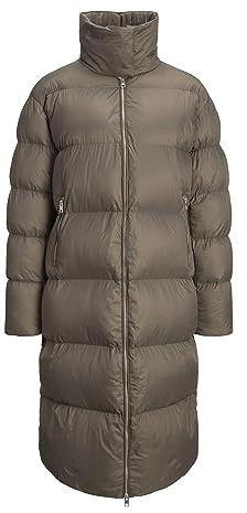 JACK & JONES Women's Long Padded Parka Jacket Coat Long Sleeve Winter Coat Warm Puffer Jacket