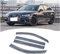 BAZORO 4 Stück Autofenster Windabweiser für Audi A4 Avant 2017-2022, Vorne Hinten Autofensterblende Regenschutz Lüftungsschutz, AutoZubehöR