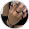 Wendalern Finger Ring Armband Geschichtet Quaste Kette Armband Offener Ring Armband Hand Kette Sklave Armband Hand Harness Kette Einstellbare Finger Kette Armband Schmuck Für Frauen Und Mädchen