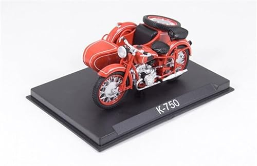 FloZ für Modimio Ukraine für Dnepr-K-750 Heavy Duty Dreiräder Motorrad 1:24 LKW Vor-Built Modell